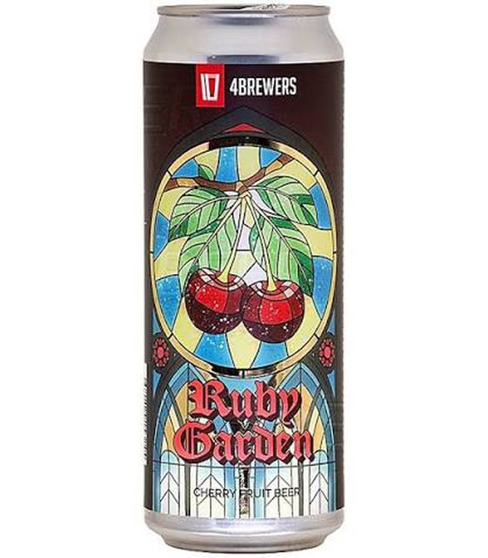 Пиво разливное кр. 4Brewers Ruby Garden/Руби гарден (1л ПЭТ) Россия