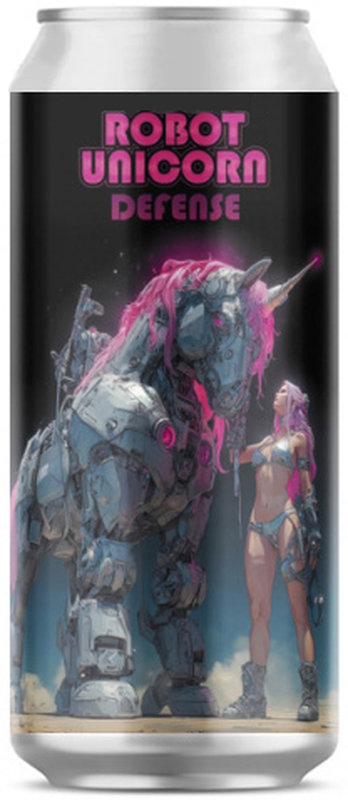 Пиво бутылочное PLAN B Robot Unicorn Defense 0,45 ж/б