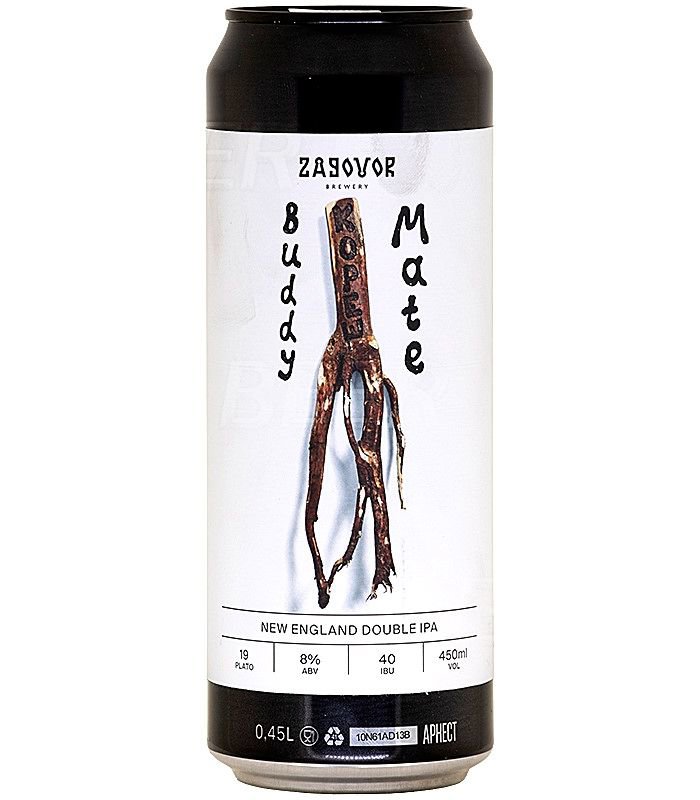 Пиво бутылочное ZAGOVOR Buddy Mate 0,45 ж/б